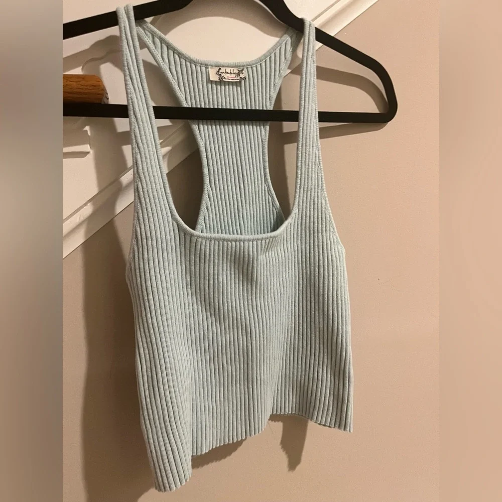 Free People Ribbed Tank Top - Picture 6 of 7